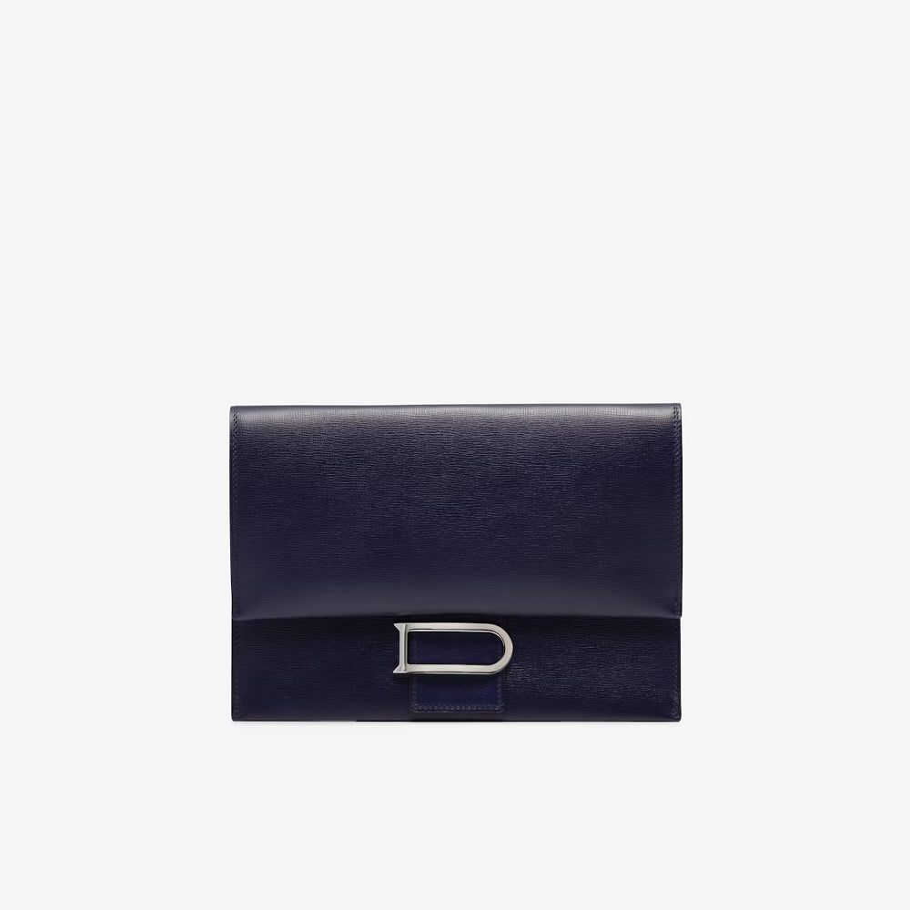クラッチバッグ DELVAUX Leonce Clutch in Opera Calf Delvaux Léonce Clutch in Opera Calf (Night Sky)