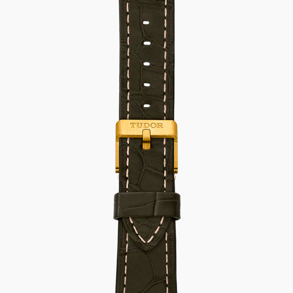 Tudor BLACK BAY 58 18K 39mm yellow gold case (Brown alligator bracelet + Complimentary strap)