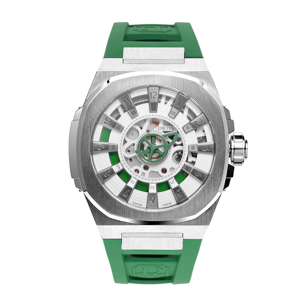 DWISS M3S-GREEN-RUBBER