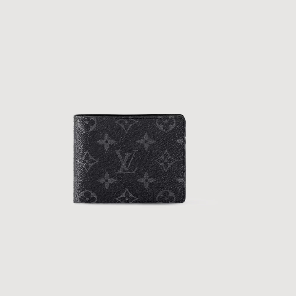 香港現貨 - Louis Vuitton Multiple 錢包 Monogram Eclipse 帆布