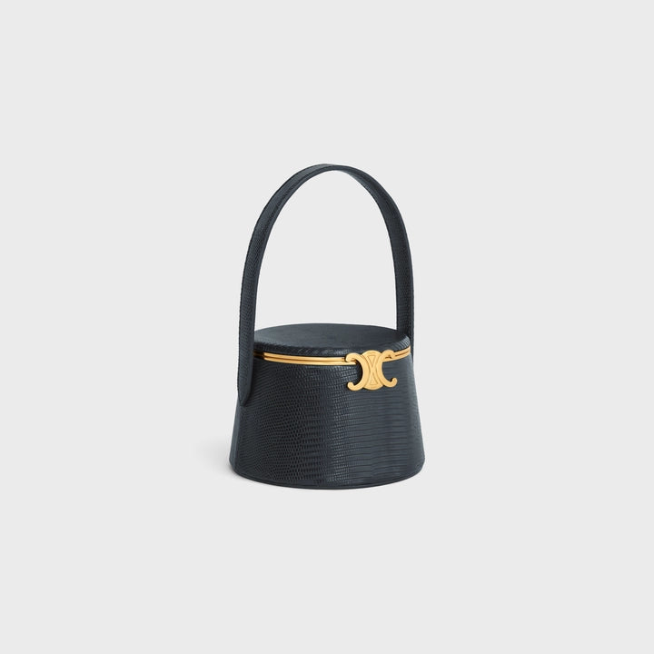 Celine Round Triomphe Minadiere 蜥蜴色 (Bleu Sacre)