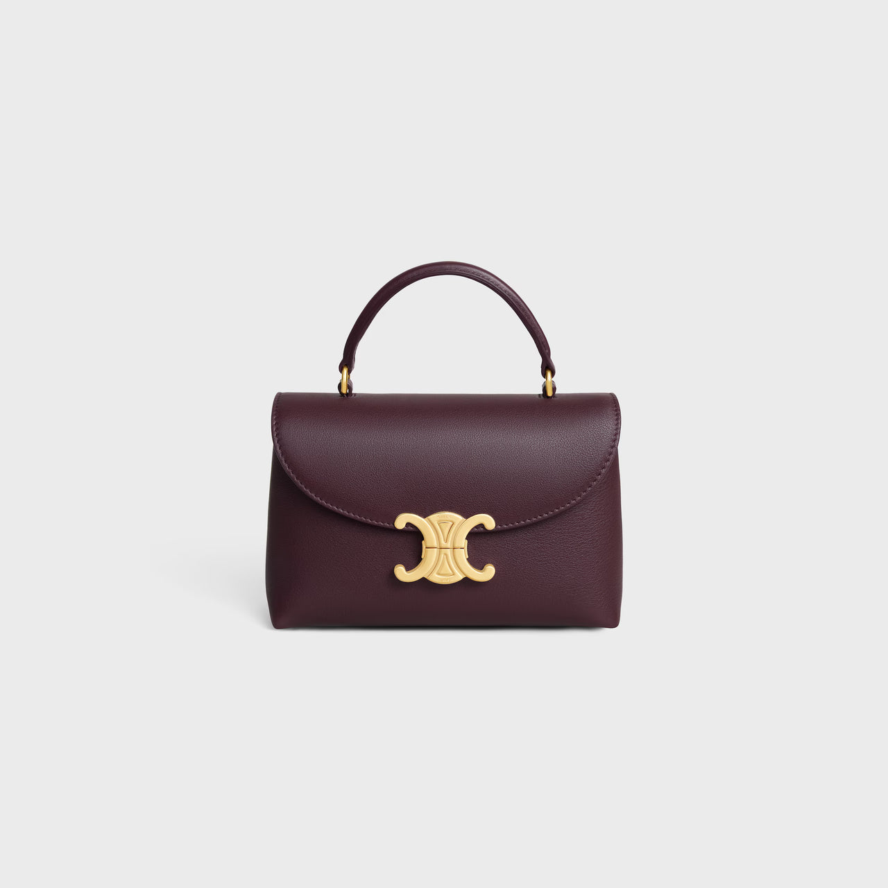 Celine TEEN NINO BAG IN SUPPLE GRAINED CALFSKIN (Deep Burgundy)