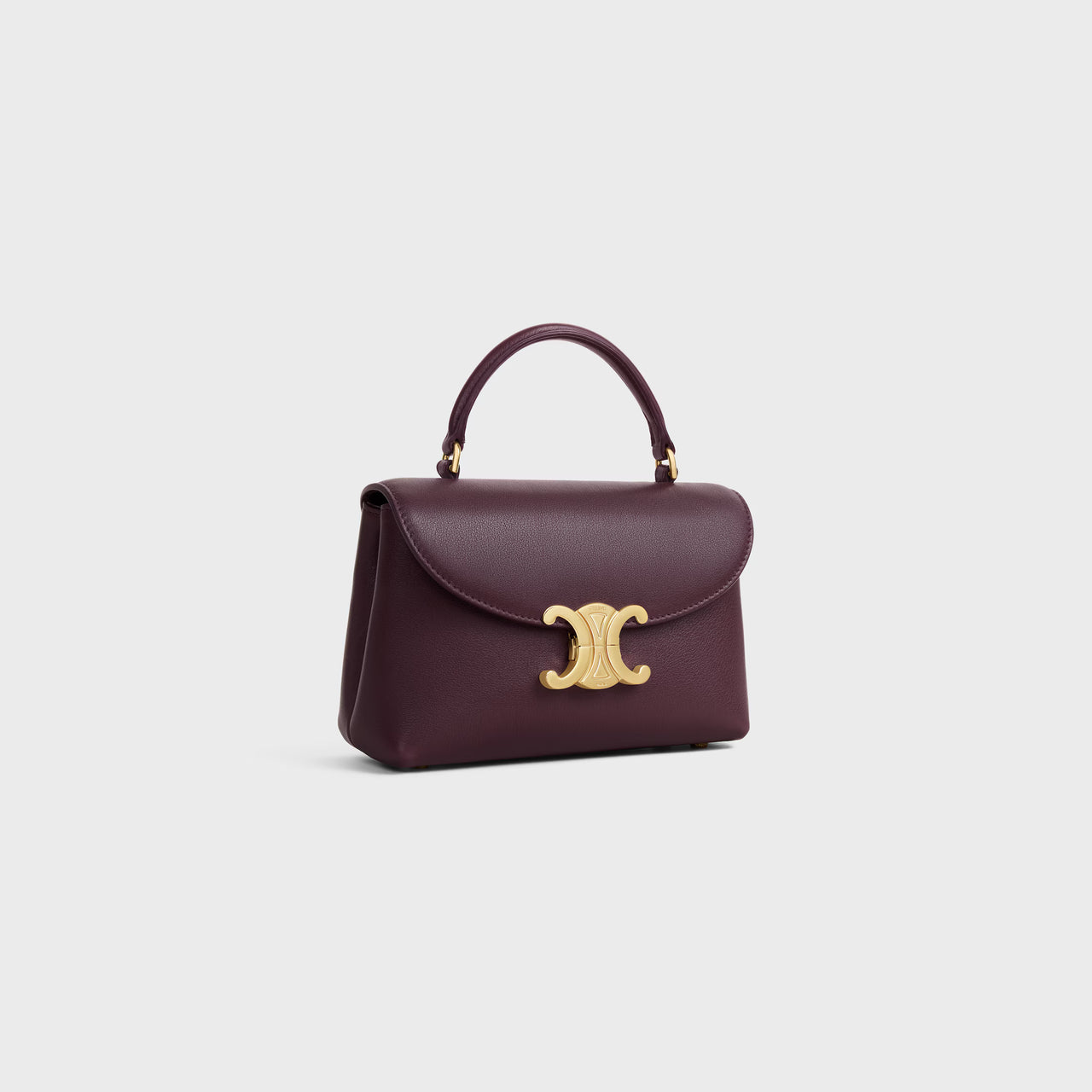 Celine TEEN NINO BAG IN SUPPLE GRAINED CALFSKIN (Deep Burgundy)