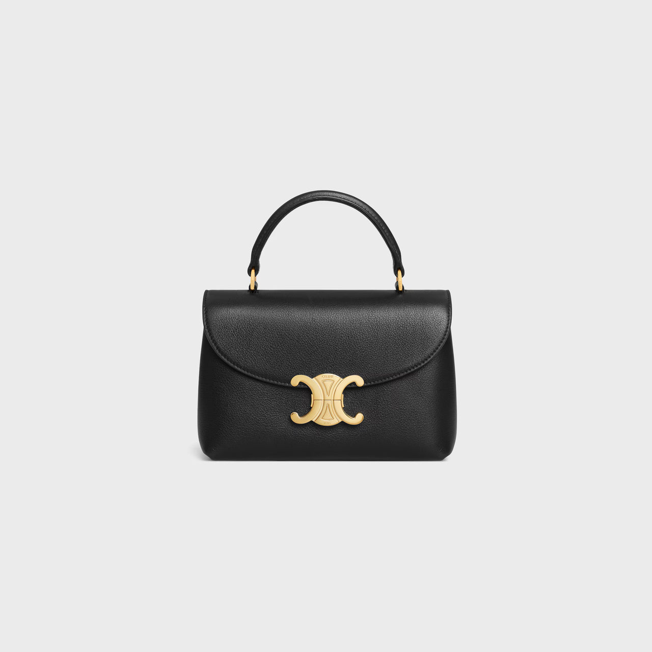 Celine TEEN NINO BAG IN SUPPLE GRAINED CALFSKIN (BLACK)
