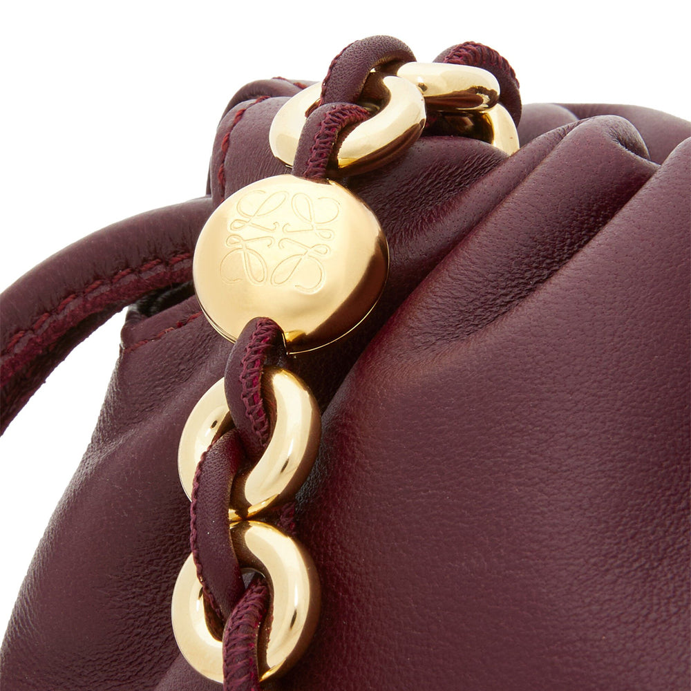 Loewe Medium Flamenco purse in mellow nappa lambskin (Dark