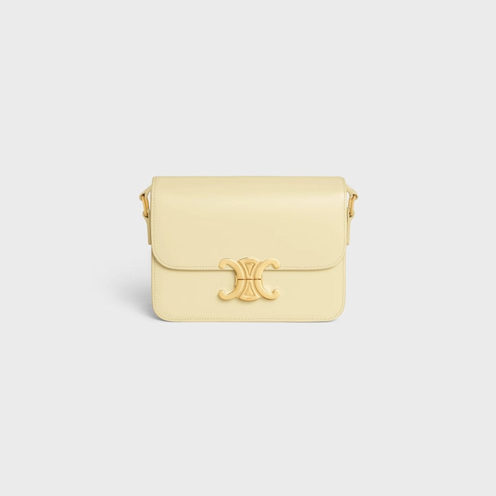 Celine Teen Triomphe Bag in Shiny Calfskin (Sunlight)