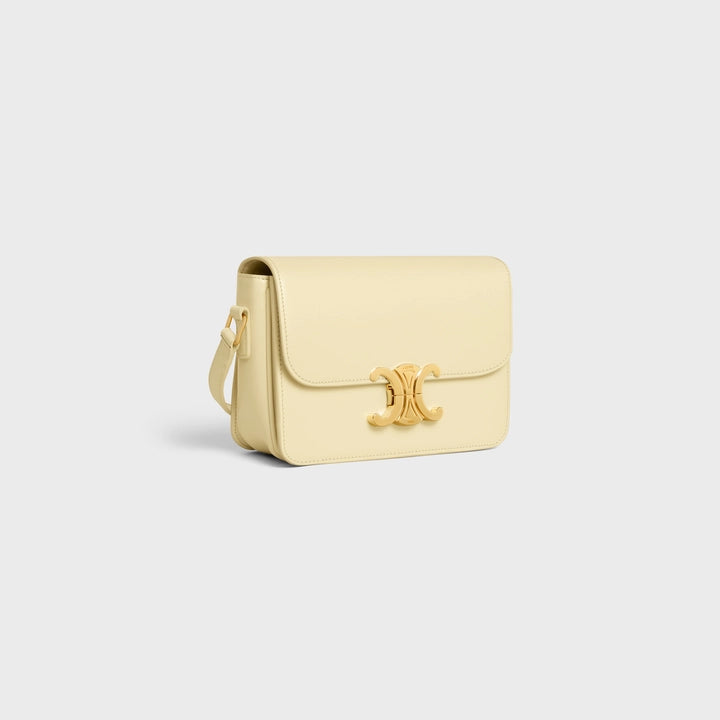 Celine Teen Triomphe Bag in Shiny Calfskin (Sunlight)