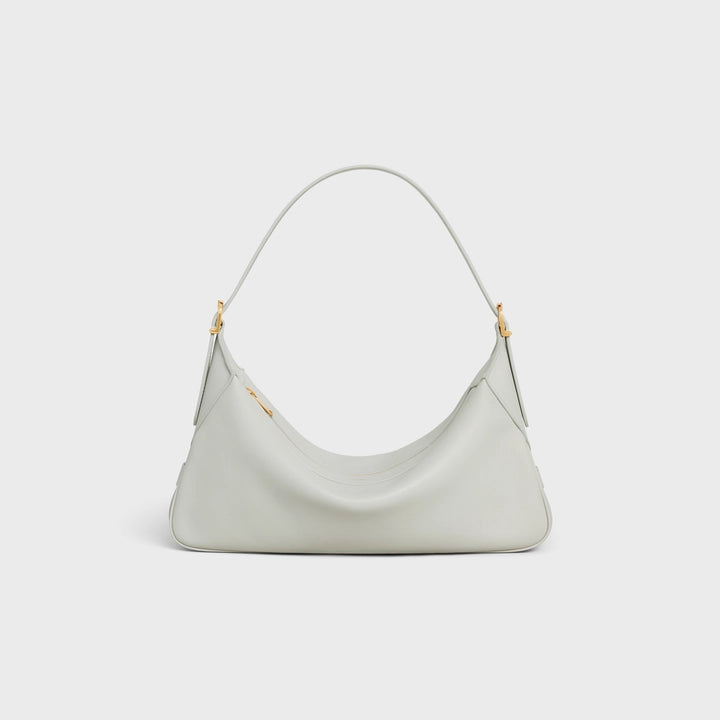 Celine Medium Romy in Supple Calfskin (Chalk)
