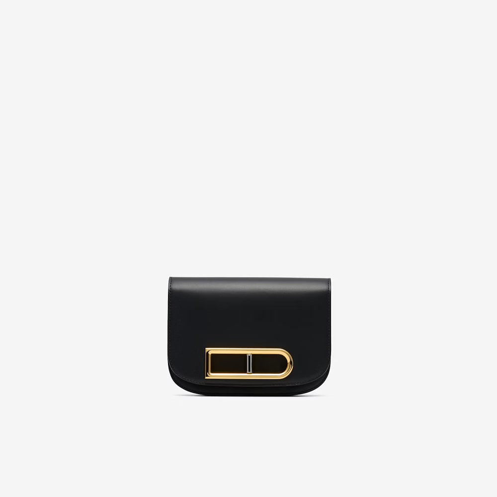 Delvaux Pin Cabas Surpiqué Taurillon Soft 手袋 (Navy/ Ivory)