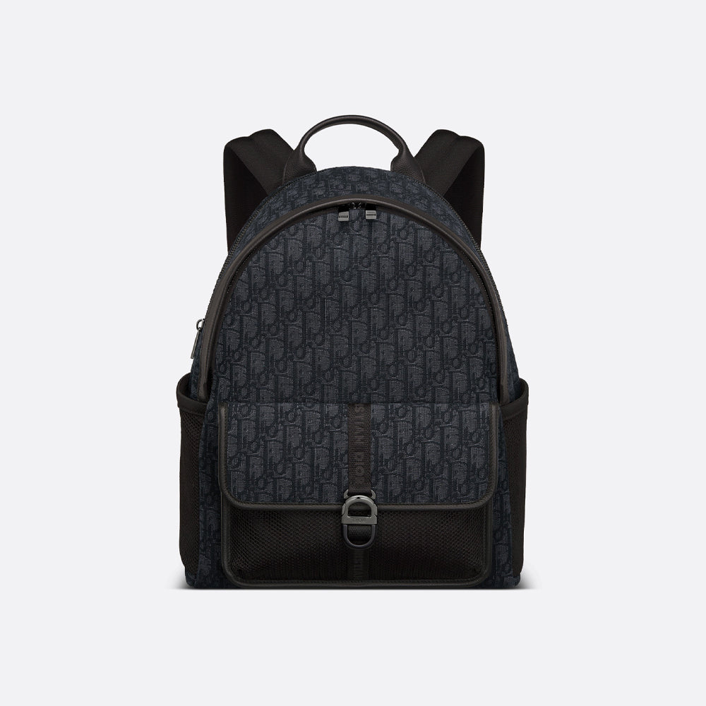 Dior Dior 8 Backpack (Black Dior Oblique Jacquard)