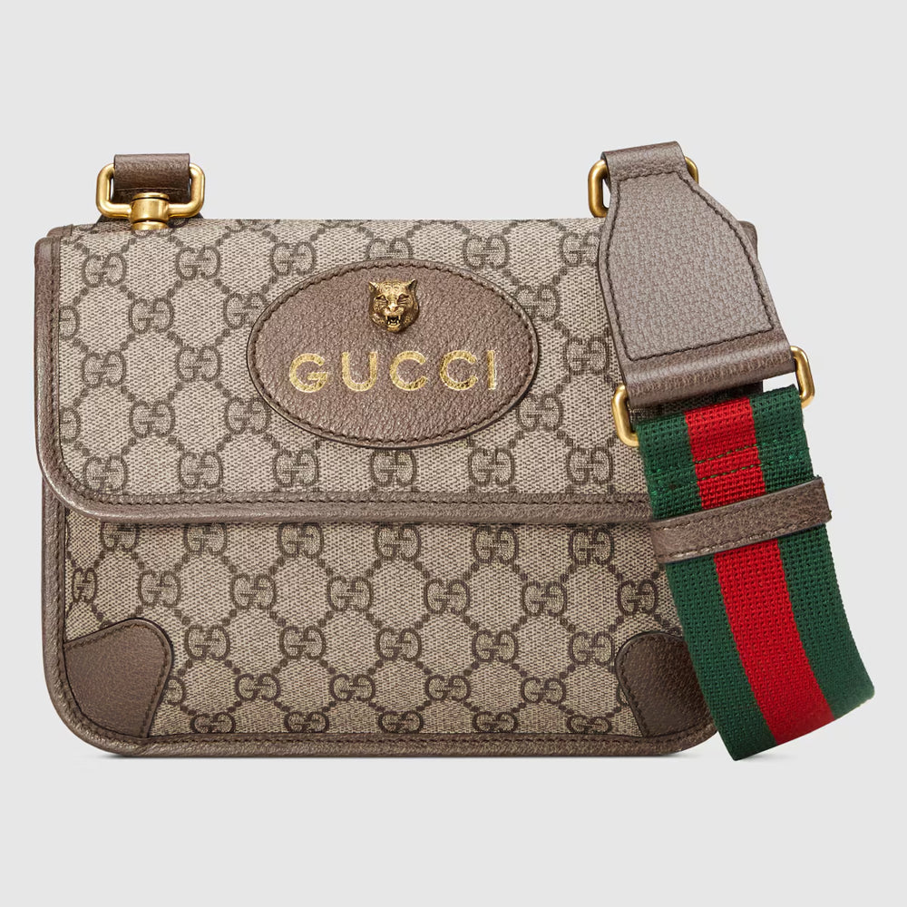 Gucci 阿芙羅狄蒂迷你單肩包（橘色皮革）