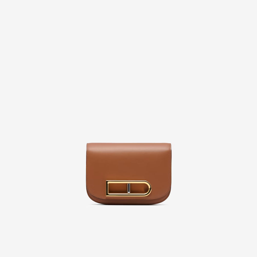 Delvaux Lingot Small in Olen Calf (Tan)