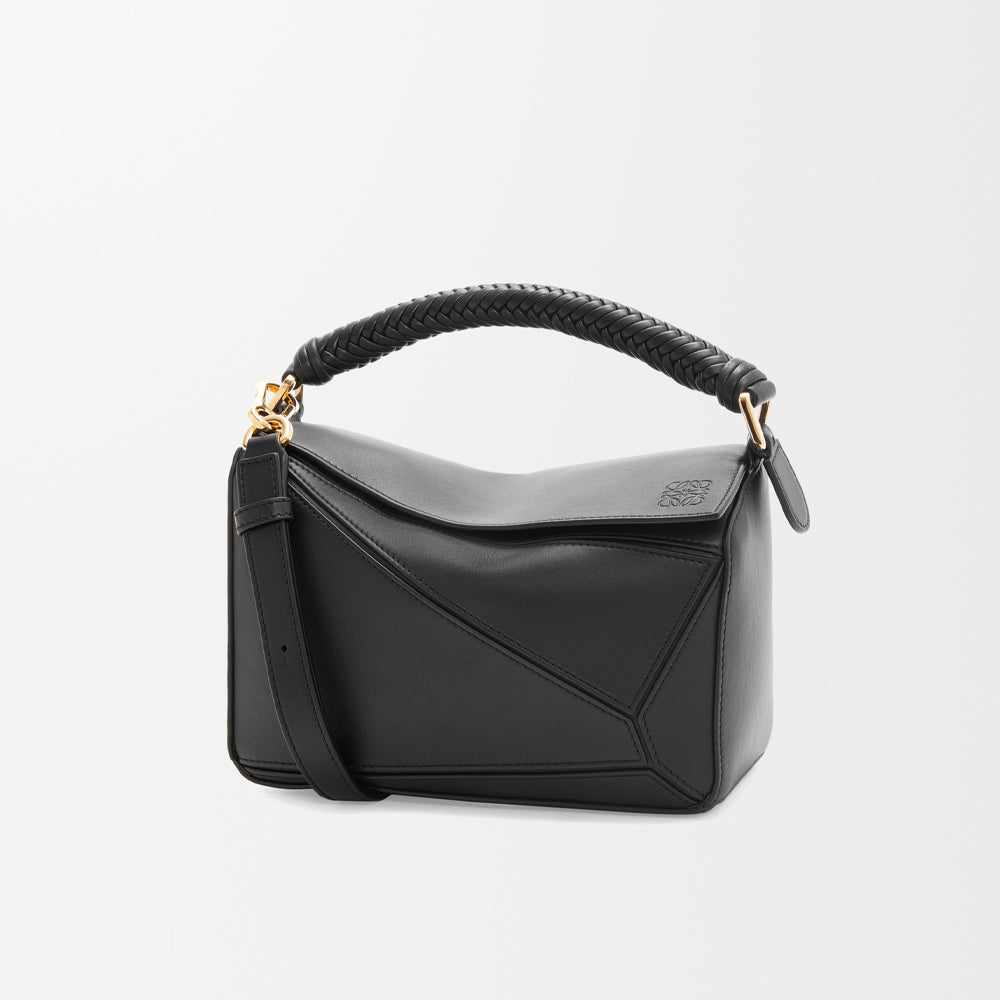 Loewe Small Puzzle bag in smooth calfskin (Black)
