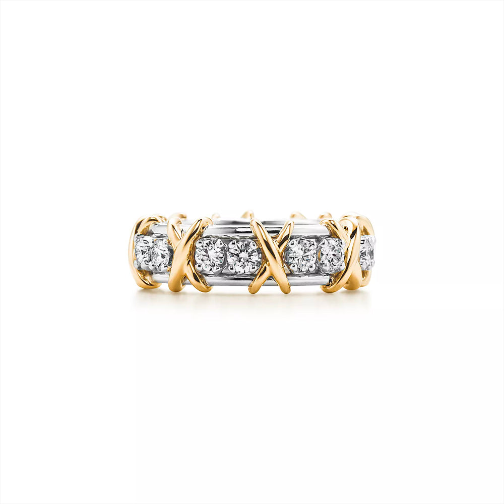 Tiffany & Co. Schlumberger Sixteen Stone Ring