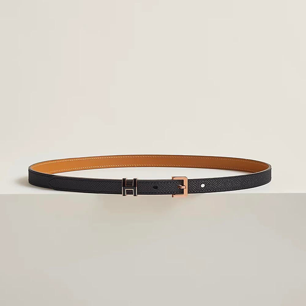 Hong Kong Stock - Hermes Pop H 15 belt (Noir/Rose Gold)