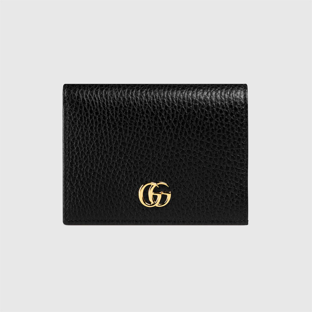 Hong Kong Stock - Gucci LEATHER CARD CASE WALLET (black leather)