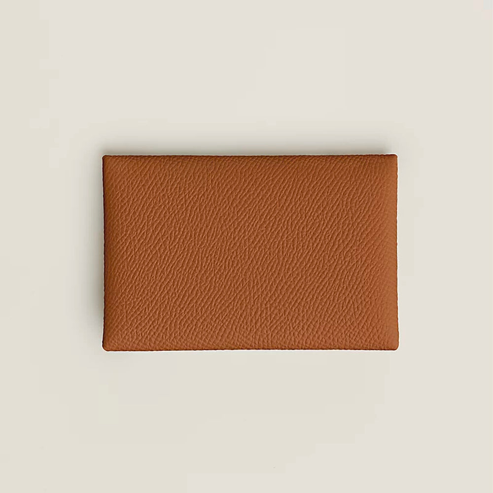 Hong Kong Stock - Hermes CALVI CardHolder (Gold)