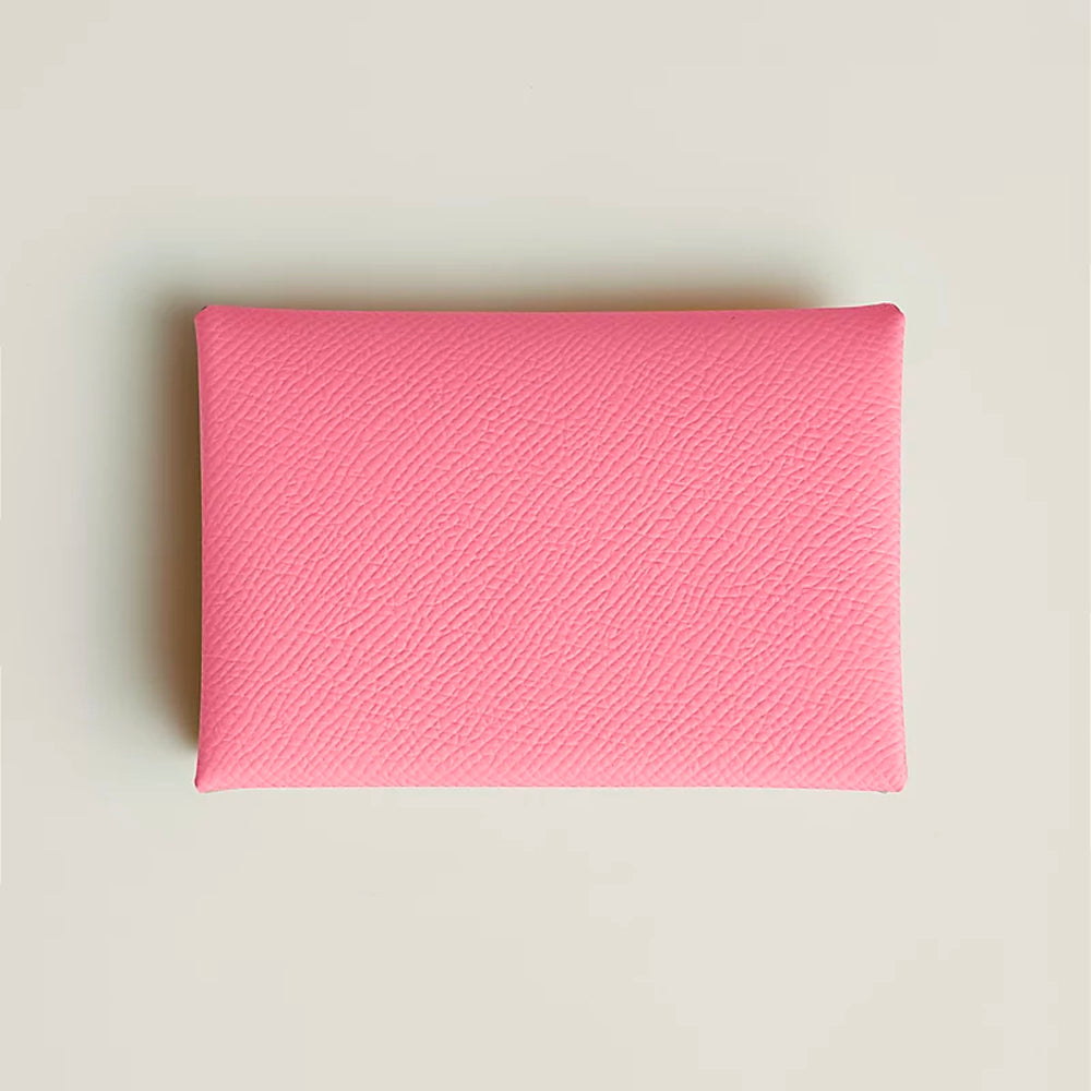 Hong Kong Stock - Hermes CALVI Duo CardHolder (Pink)