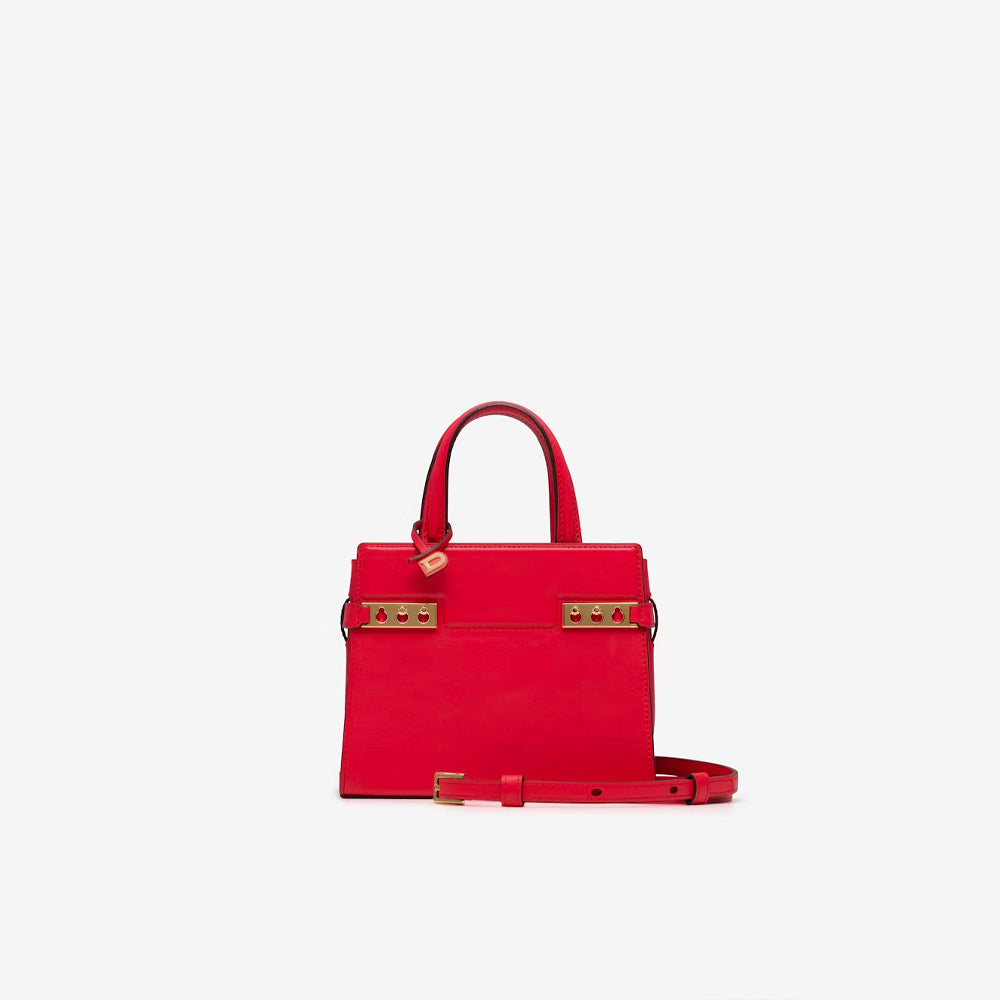 Delvaux Tempête Crush Small in Silky Calf (Velvet)