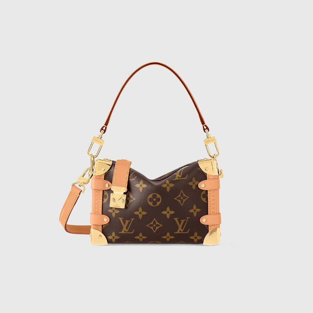 Louis Vuitton Side Trunk PM，經典 Monogram 圖案，結合復古與時尚元素，實用且百搭。