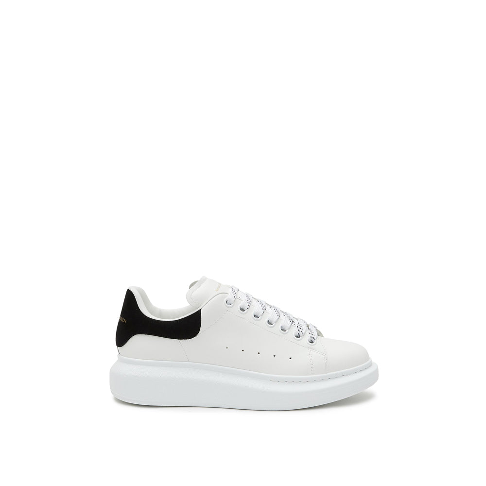 Hong Kong Stock - Alexander McQueen ‘LARRY’ SPECKLED LACE LEATHER OVERSIZED SNEAKERS (Size 39.5)