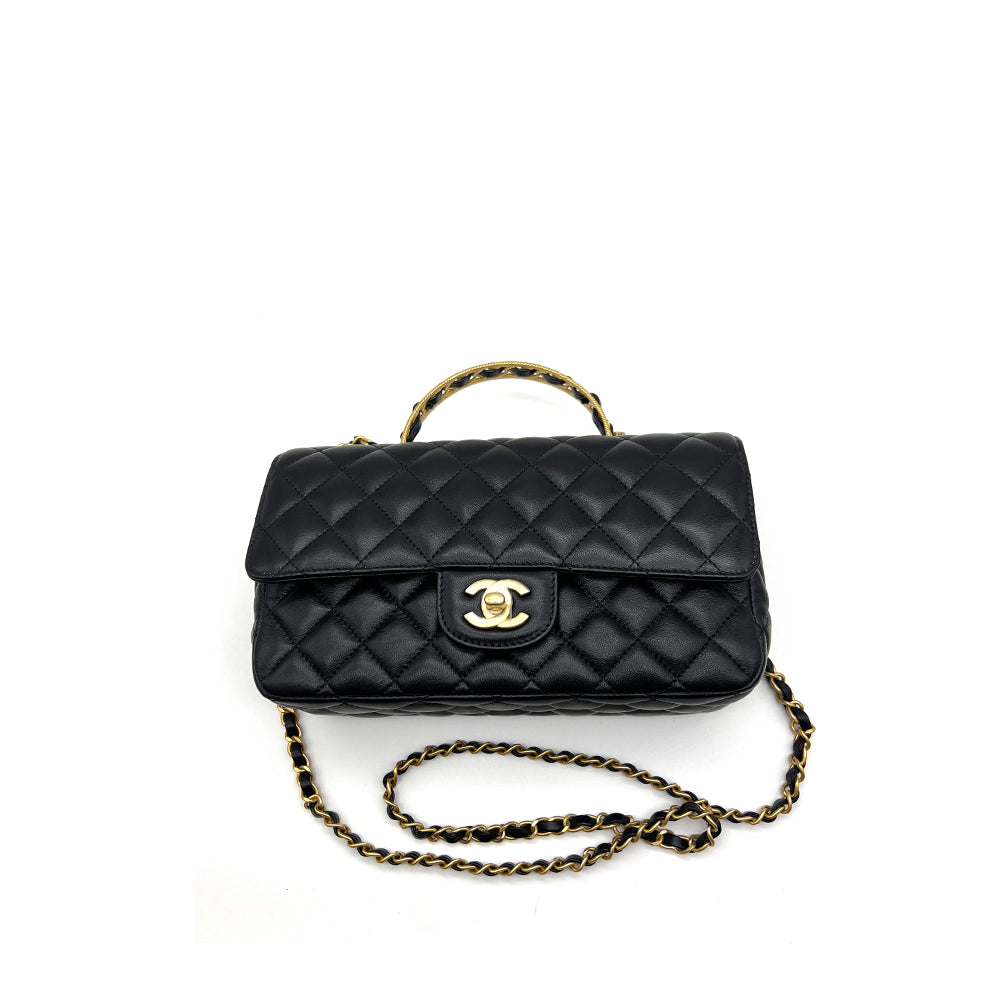 香港現貨 - Chanel Flap Bag with Top Handle