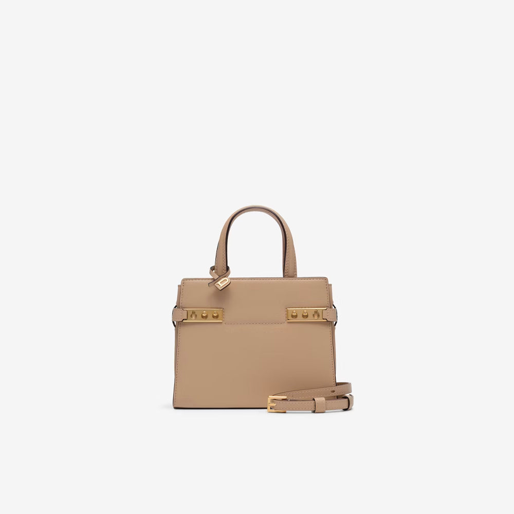 Delvaux Tempête Crush Small in Silky Calf (Sirocco)