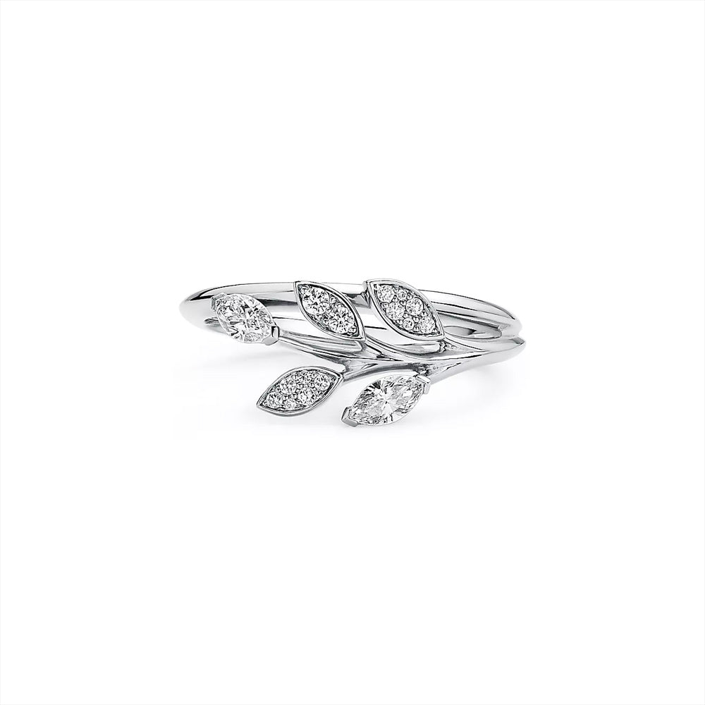 Tiffany & Co. 鉑金 Tiffany Victoria® Diamond Vine 戒指