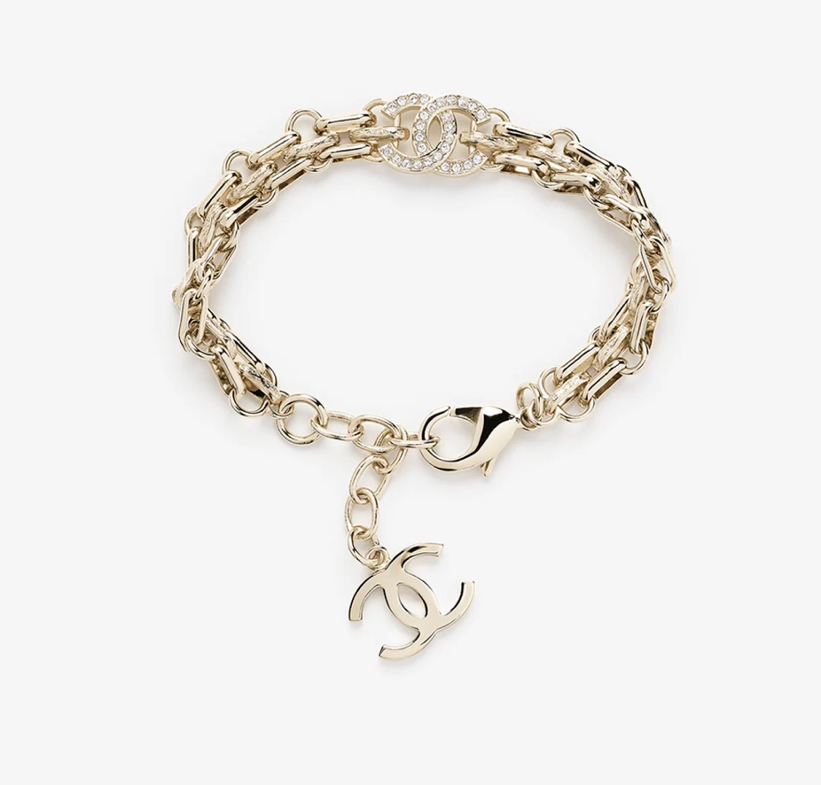 Hong Kong Stock - Chanel CC Logo Bracelet ABG086