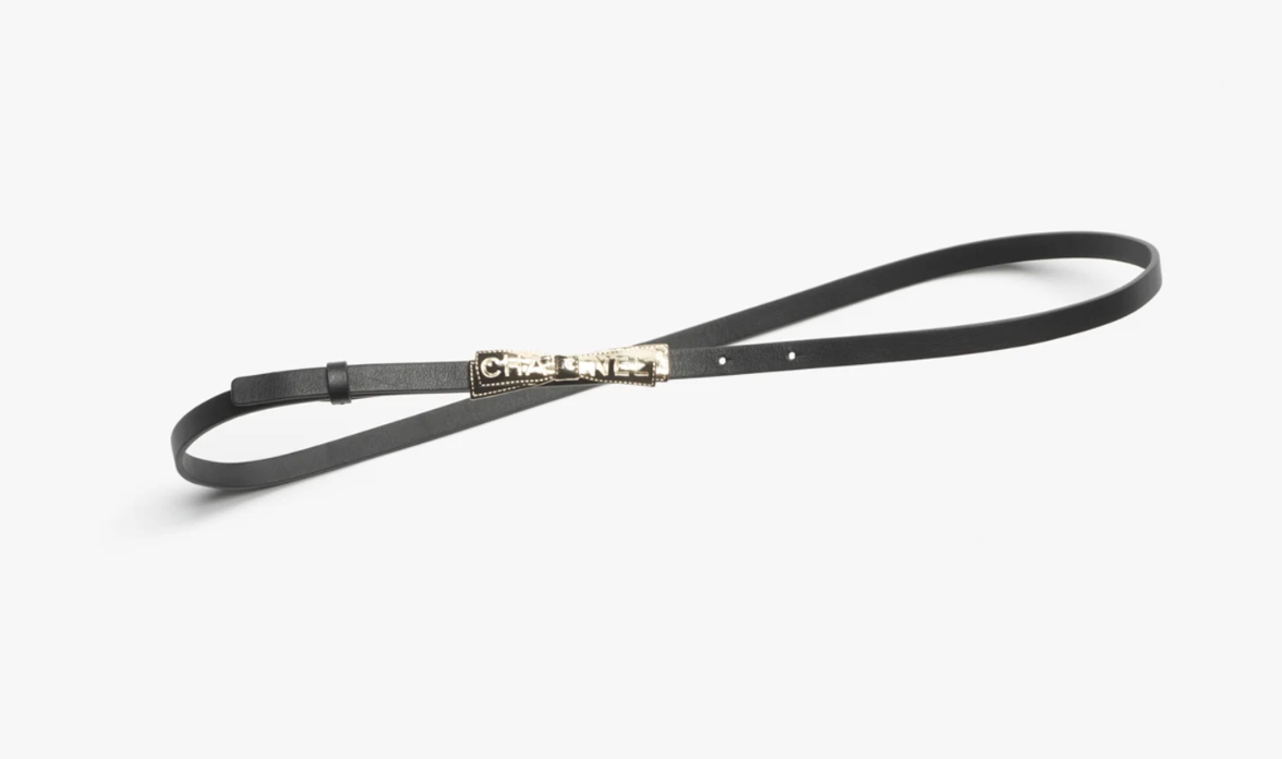 Hong Kong Stock - Chanel Silver Bow Belt (size 80) AAB573