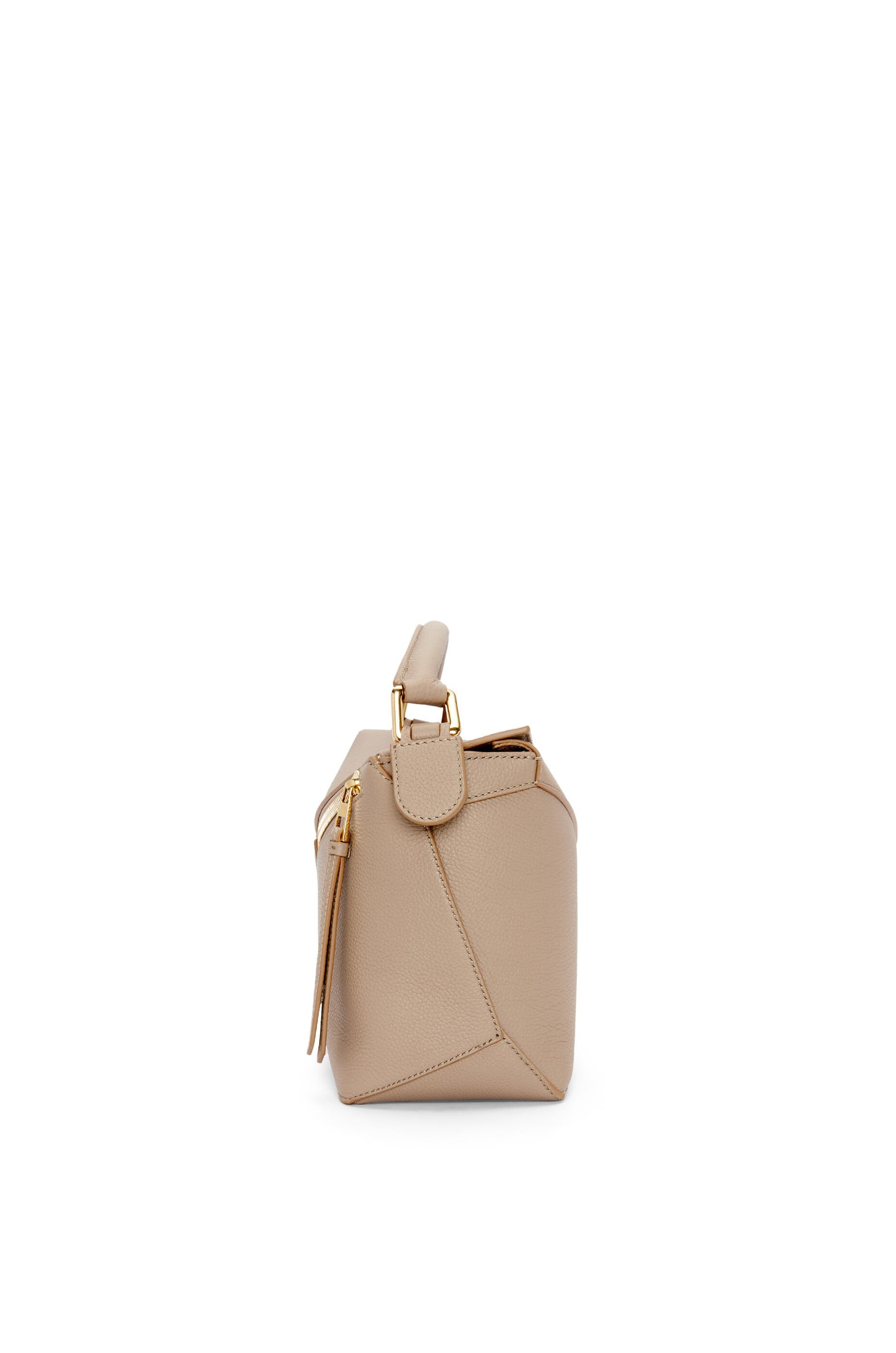 Loewe Small Puzzle bag in soft grained calfskin (Sand)