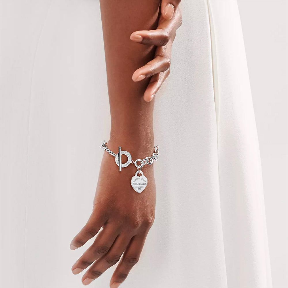 Tiffany Return to Tiffany™ Heart Tag Toggle Bracelet in Silver