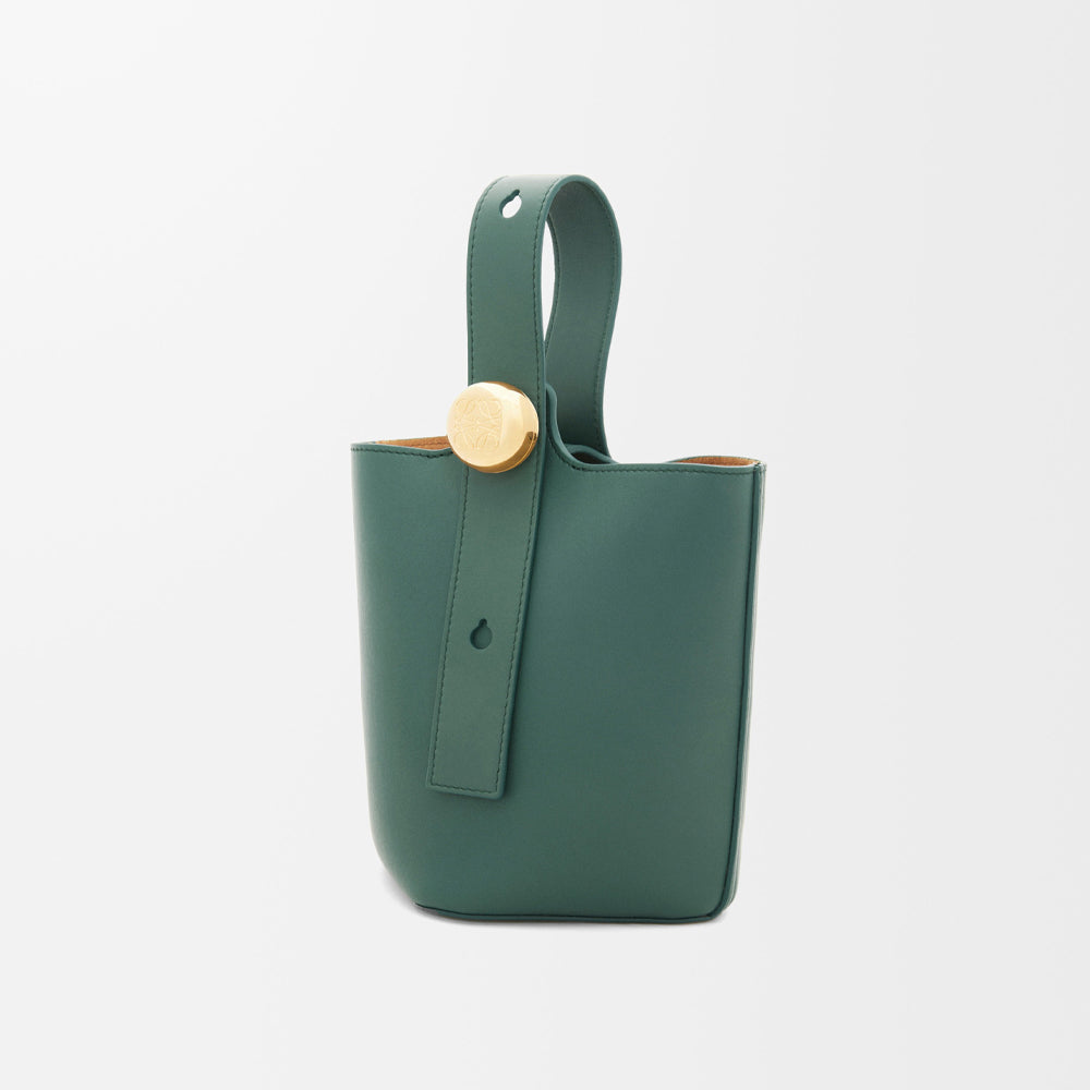 Loewe 經典小牛皮小號 Puzzle 腰包（棕褐）
