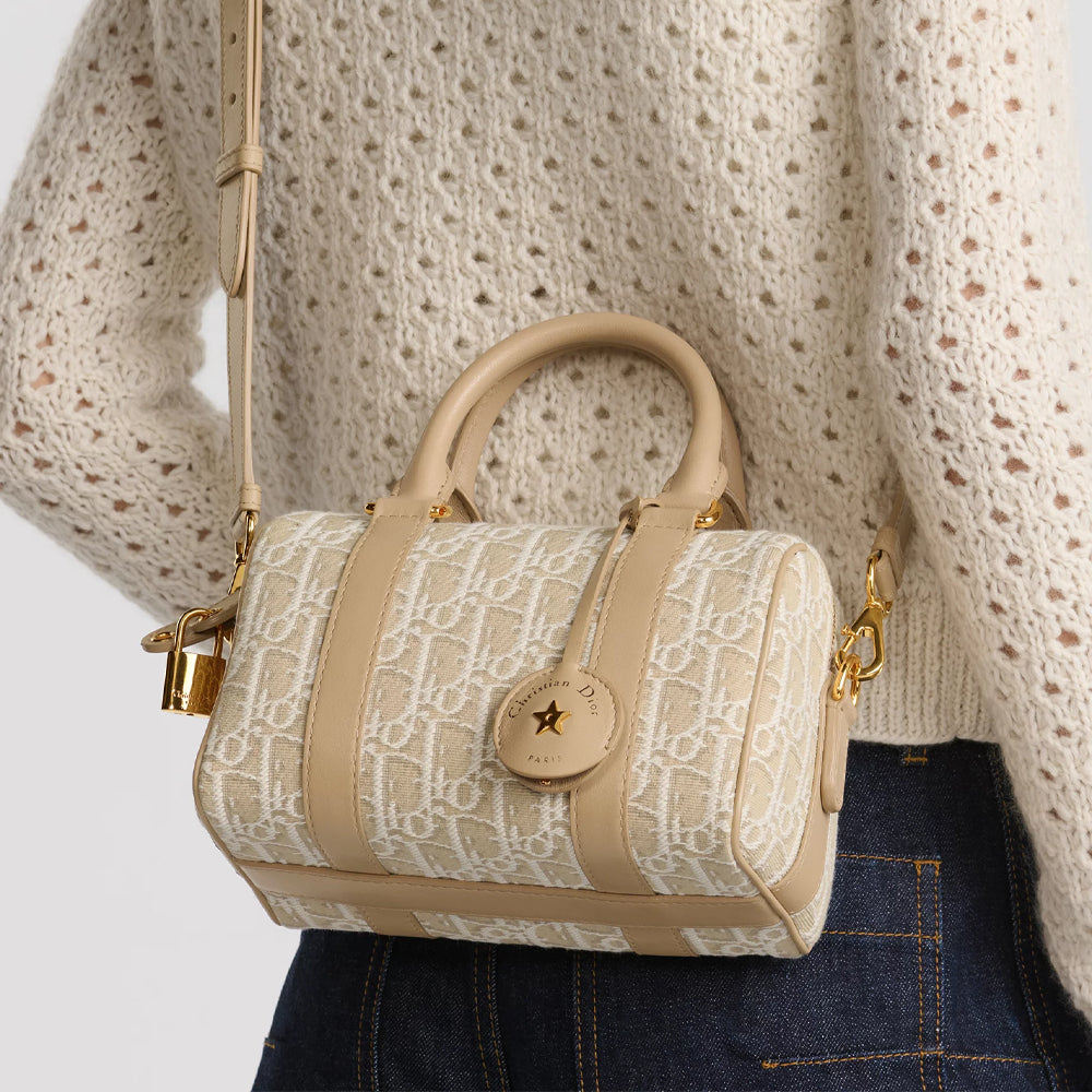 Dior Groove 20 Bag (Natural Dior Oblique Jacquard)