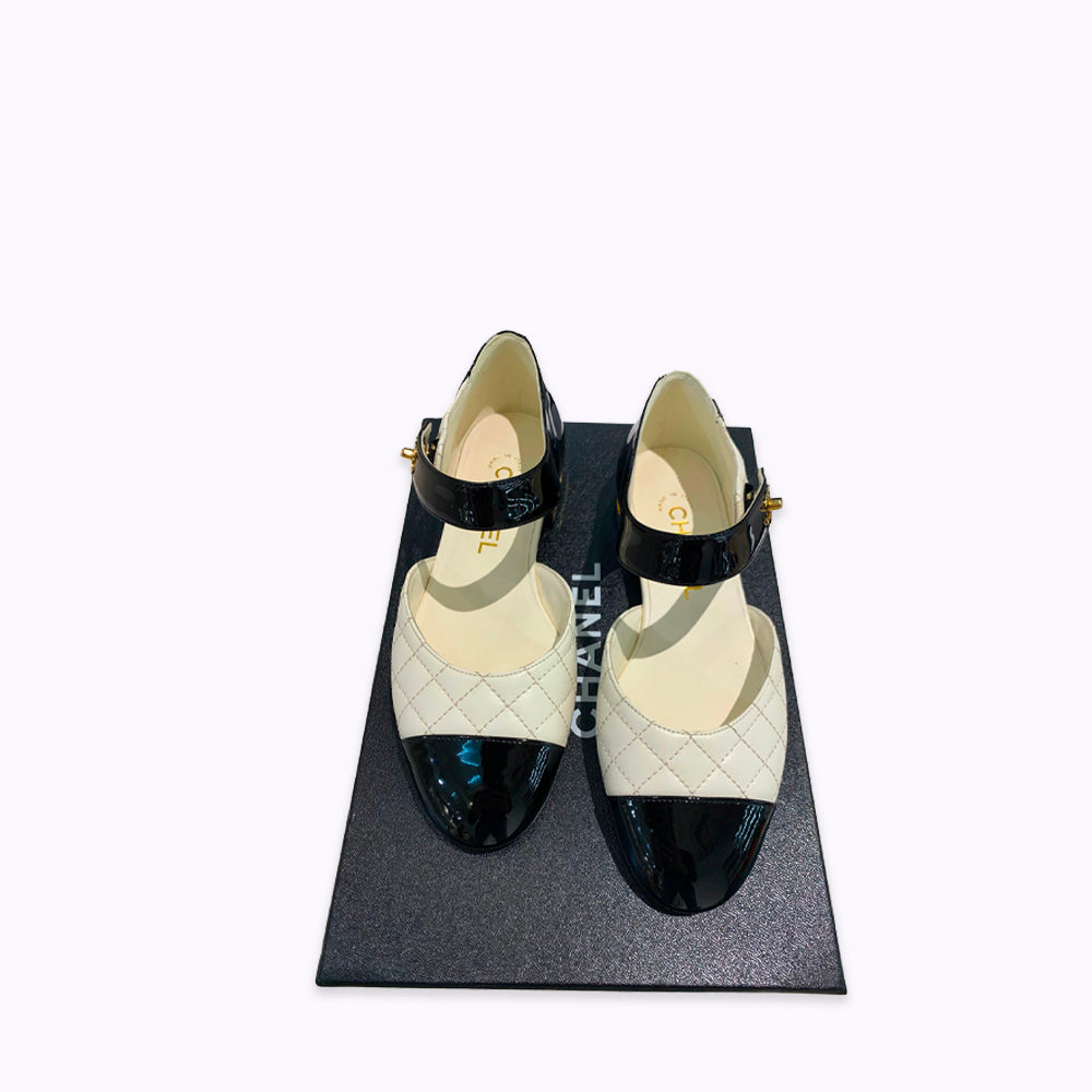 Hong Kong Stock Chanel Mary Jane Shoes Size36