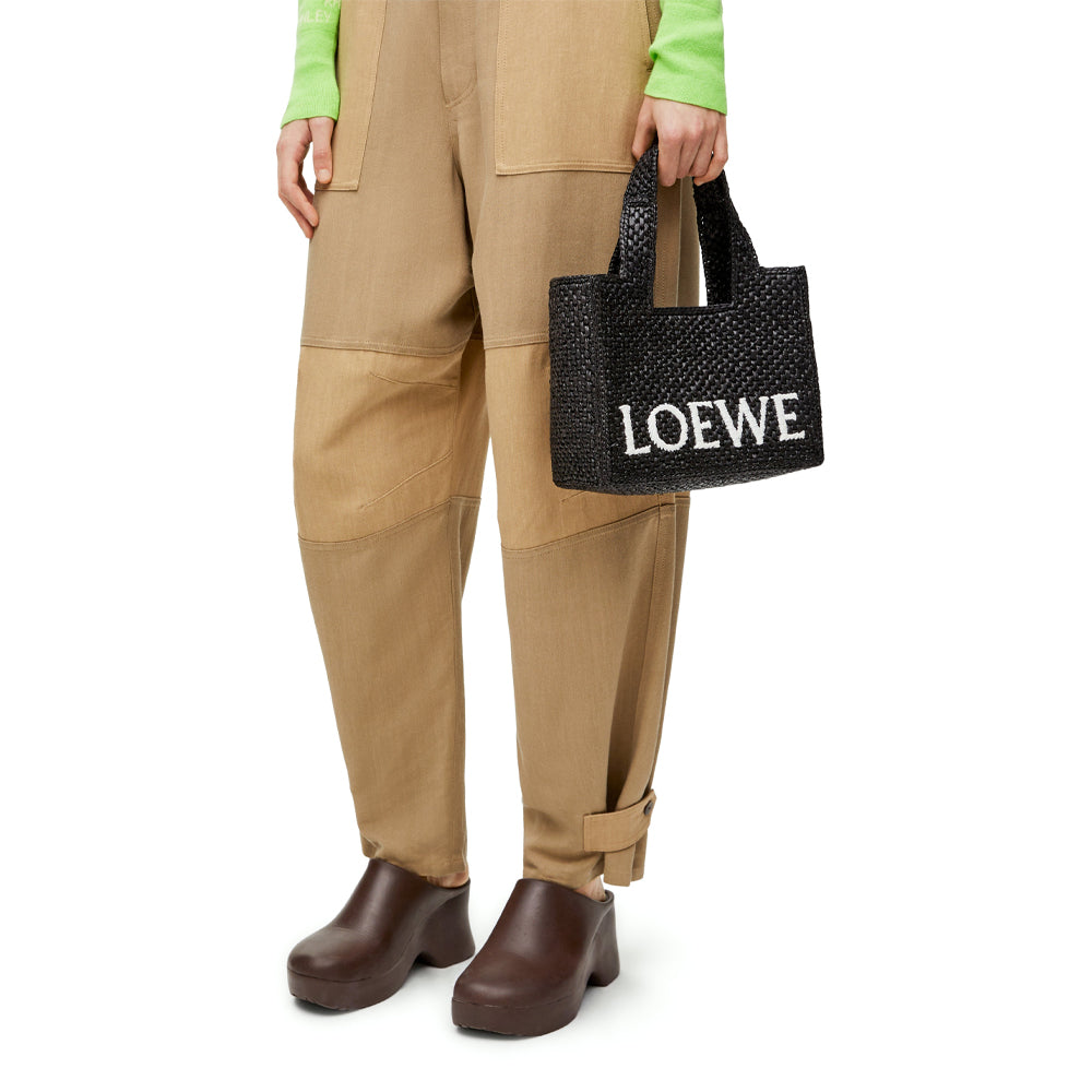 Loewe 經典小牛皮小號 Puzzle 腰包（棕褐）