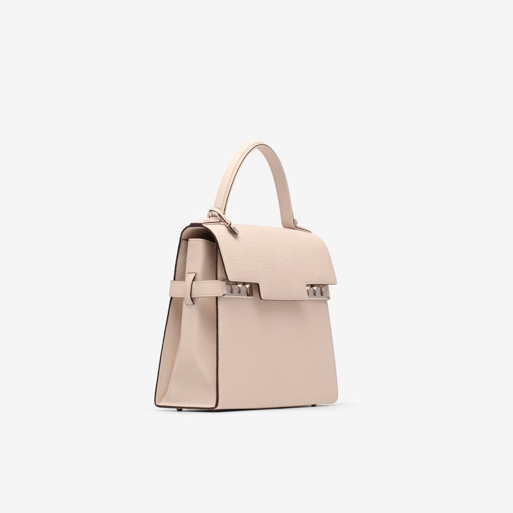 Delvaux Tempête MM in Crispy Calf (Sesame)