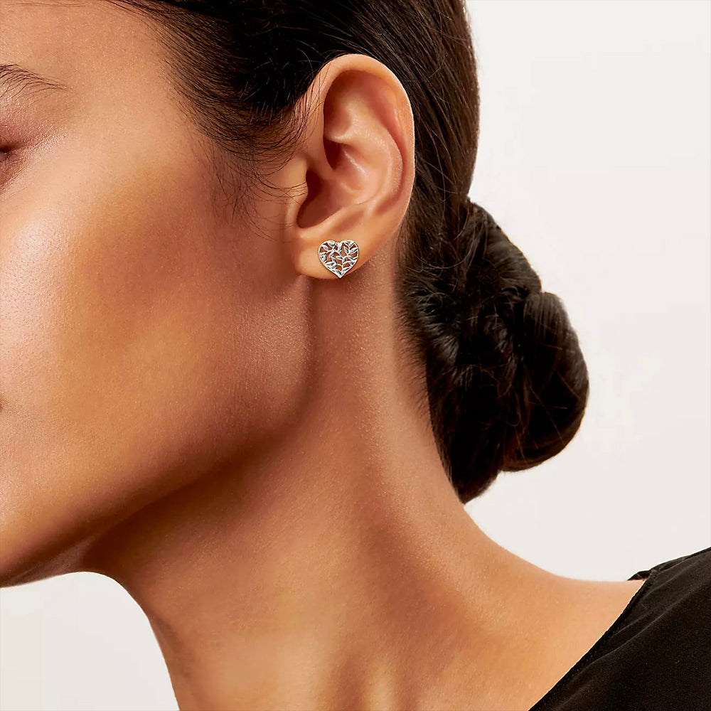 Tiffany &amp; Co. Paloma Picasso® 橄欖葉心型耳環