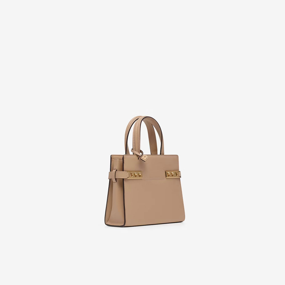 Delvaux Tempête Crush Small in Silky Calf (Sirocco)