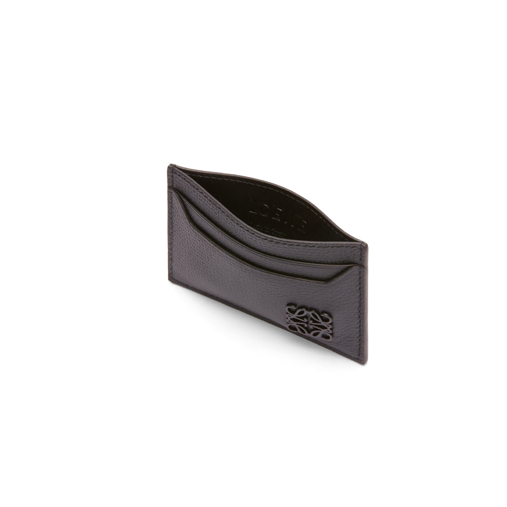Hong Kong Stock - Loewe Anagram plain cardholder in pebble grain calfskin (Black)
