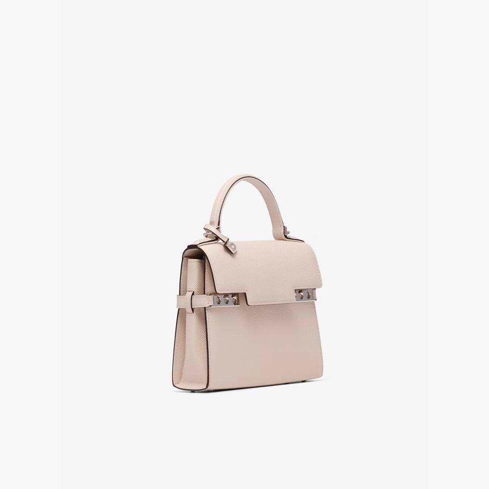 Delvaux Tempête 小號 Alpina 小牛皮（芝麻）
