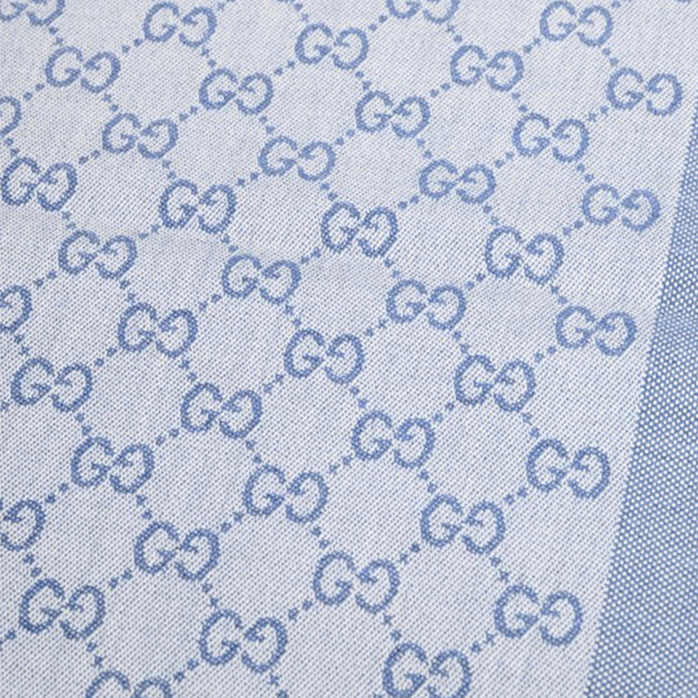 香港現貨 - Gucci GG 圍巾（藍色） 
