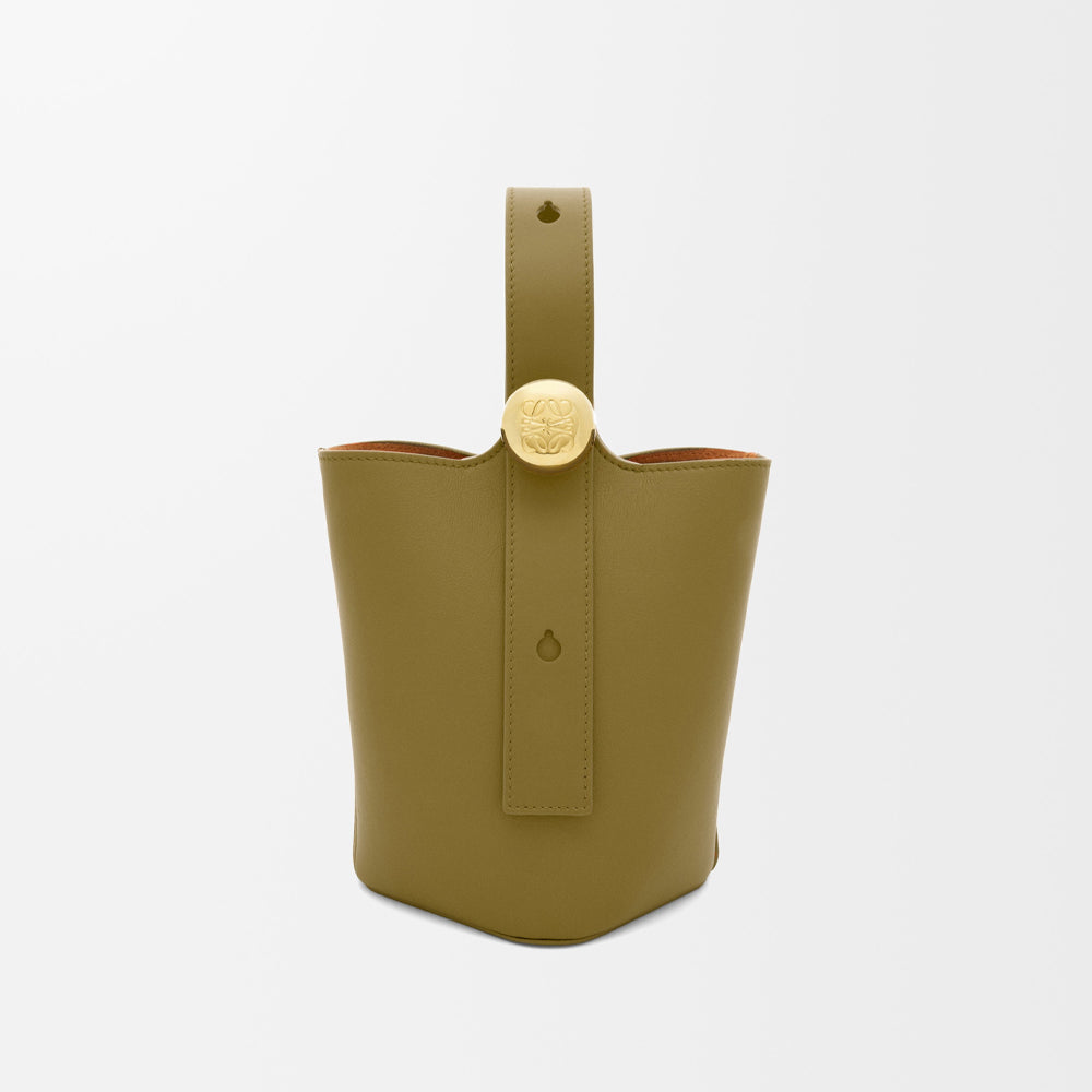 Loewe 經典小牛皮小號 Puzzle 腰包（棕褐）