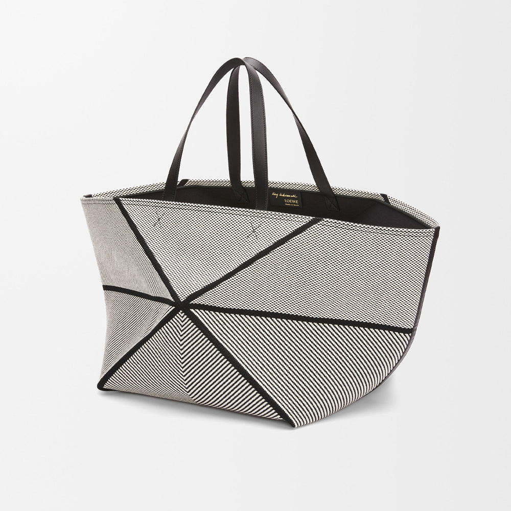 Loewe 經典小牛皮小號 Puzzle 腰包（棕褐）