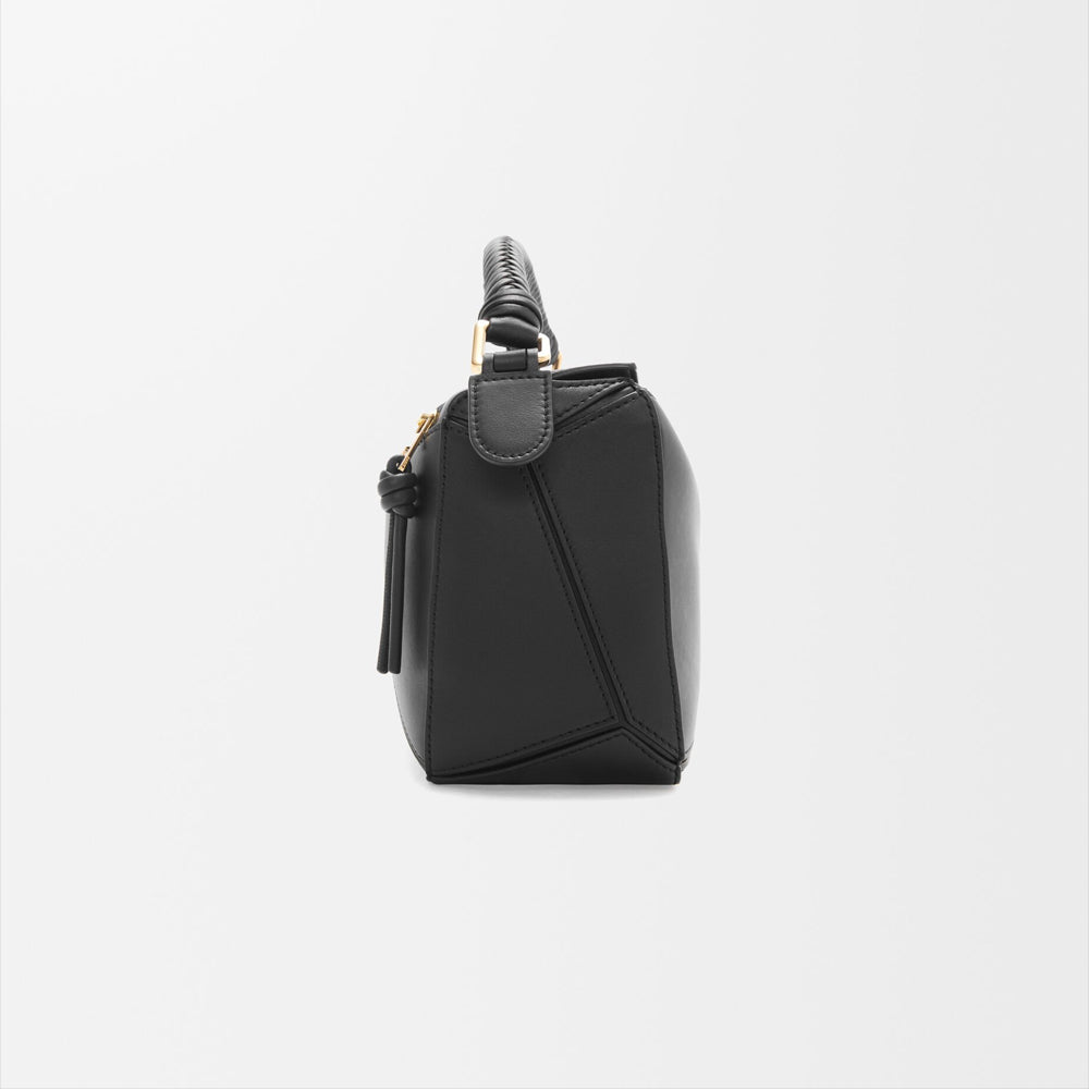 Loewe 經典小牛皮小號 Puzzle 腰包（棕褐）