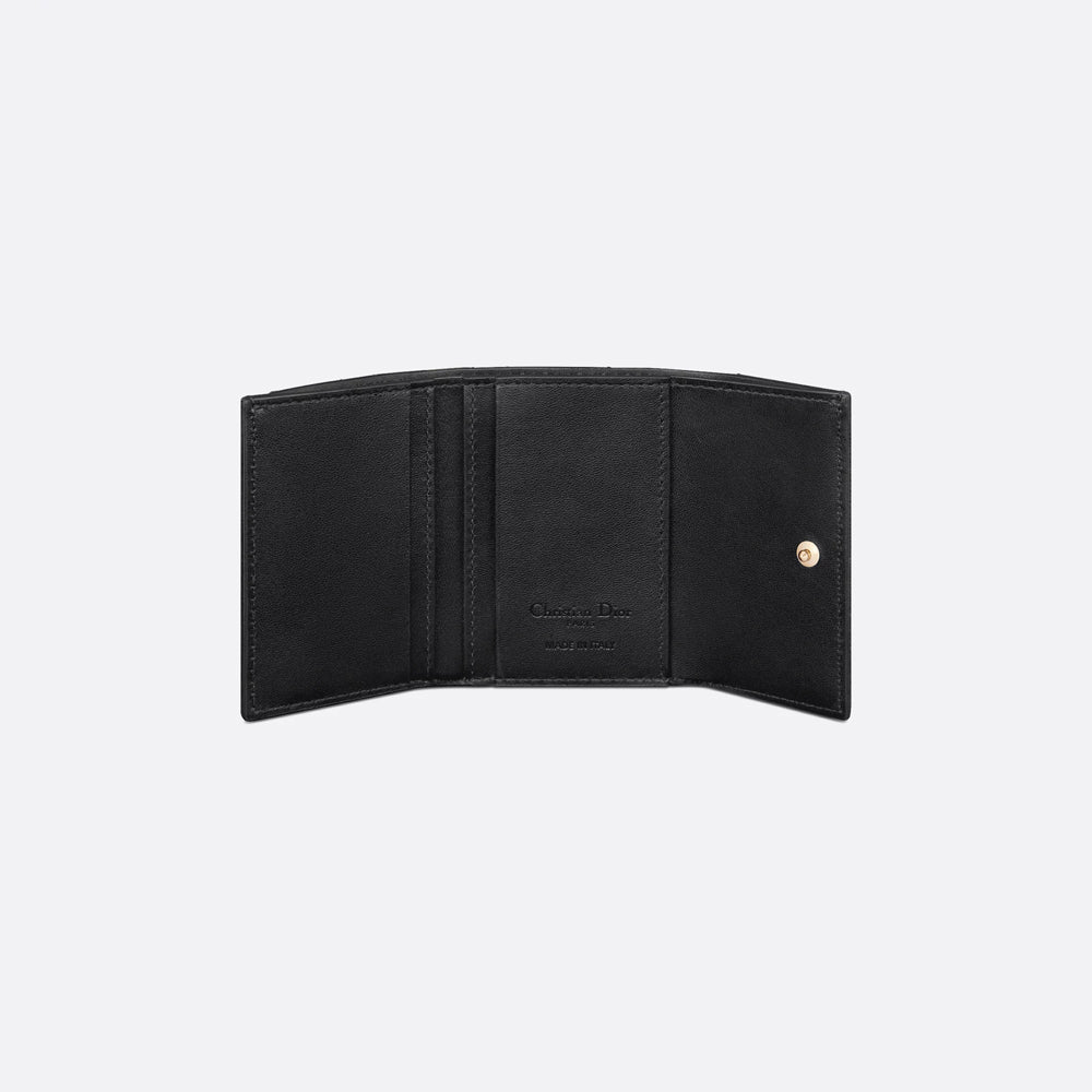 Dior My Dior Veronia Wallet(Black Cannage Lambskin)