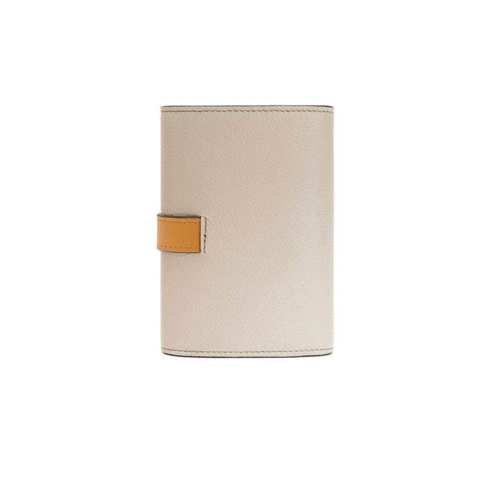 Hong Kong Stock - Loewe Small vertical wallet in soft grained calfskin (Light Oat/Honey)