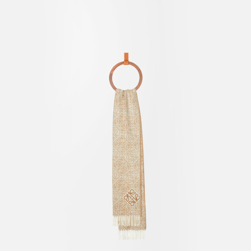 Loewe 經典小牛皮小號 Puzzle 腰包（棕褐）