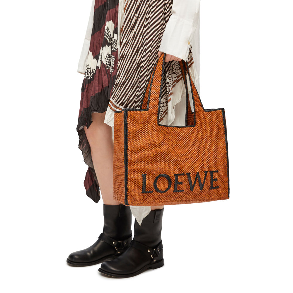 Loewe 經典小牛皮小號 Puzzle 腰包（棕褐）