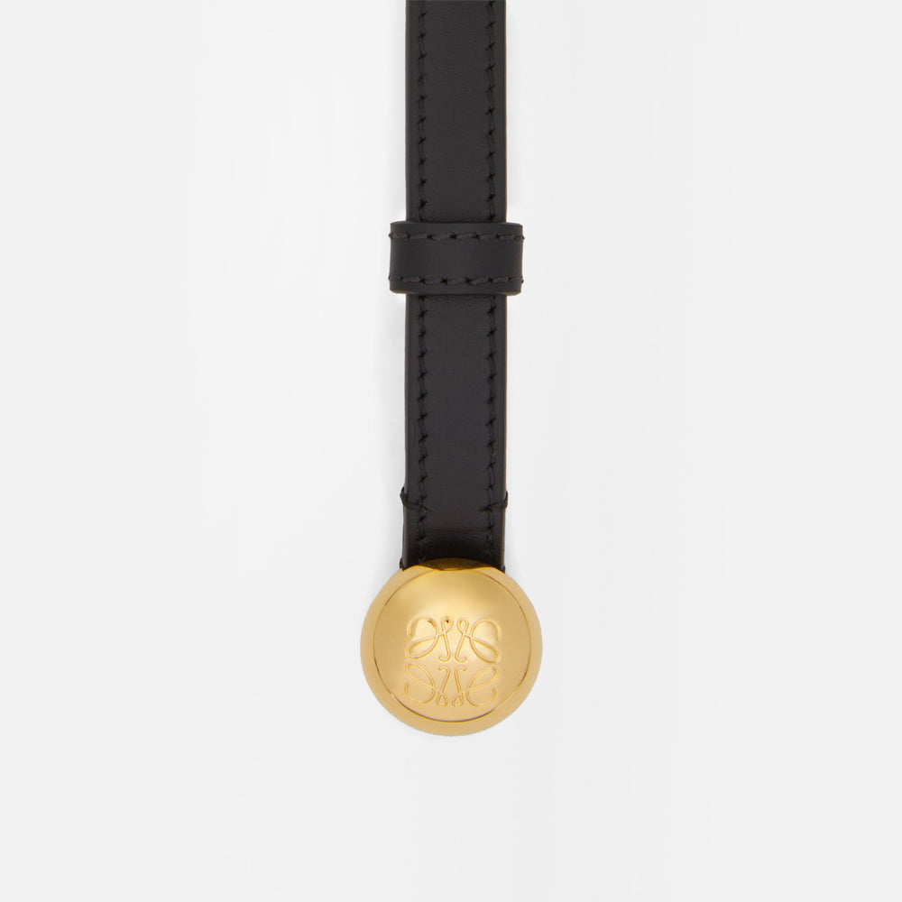 Loewe 經典小牛皮小號 Puzzle 腰包（棕褐）